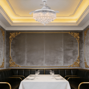 Crystal Invisible Fan Light