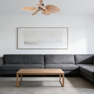 Palm Leaf 52-inch DC Motor Fan Light