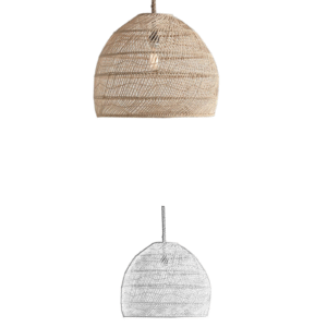 Rattan Dome E27 Pendant Light - Image 2