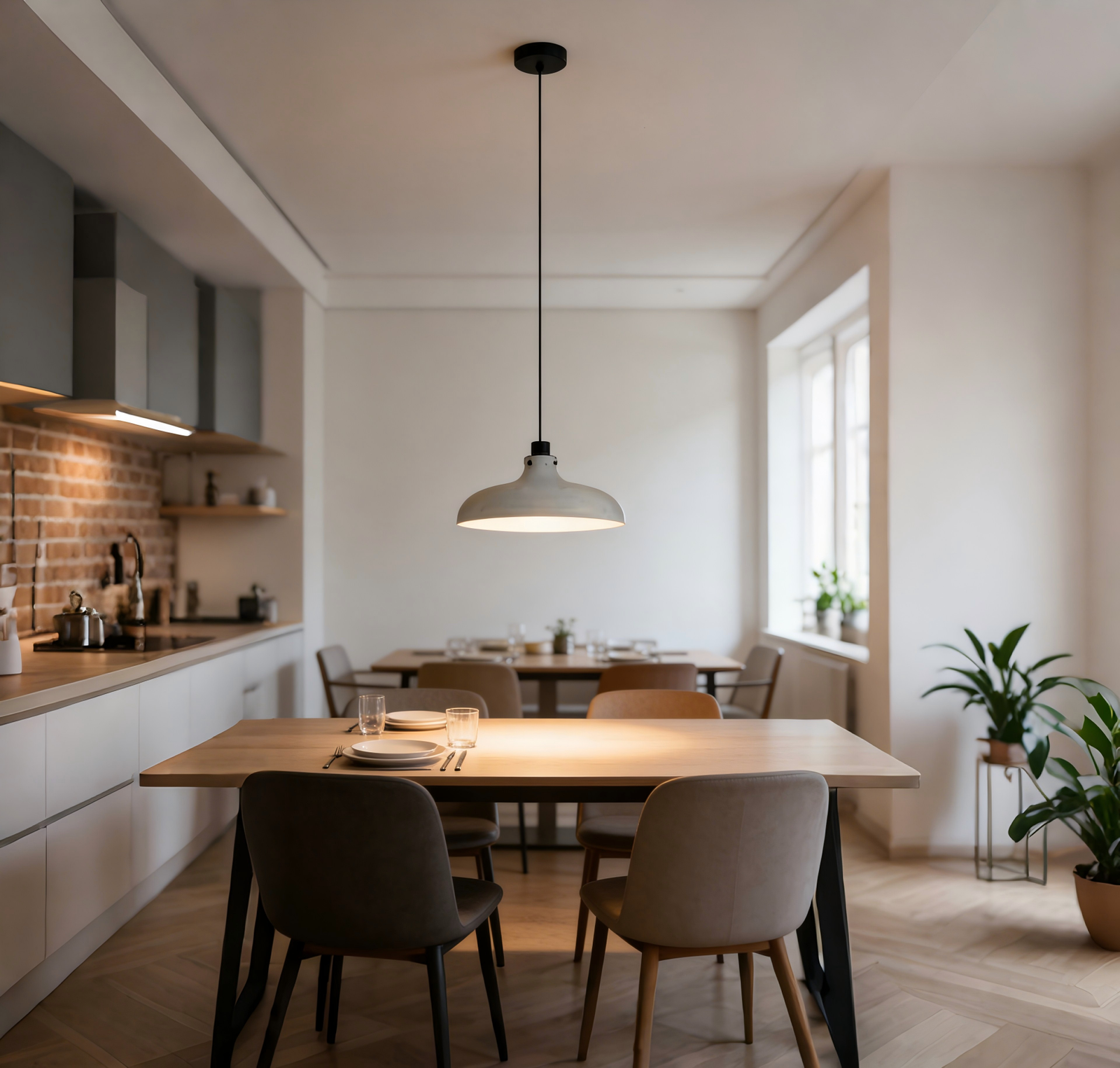 Modern Pendant Light - Understated Style, Functional Pendant Lamp for Living & Dining Spaces - Image 1