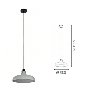 Modern Pendant Light - Understated Style, Functional Pendant Lamp for Living & Dining Spaces - Image 2
