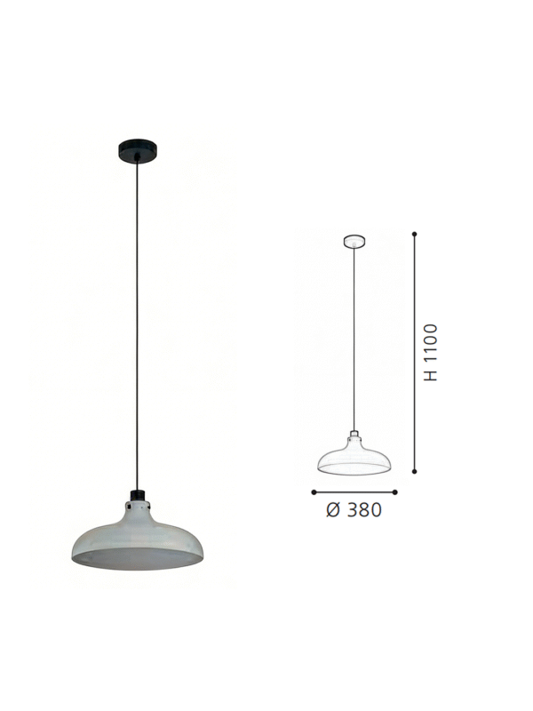 Modern Pendant Light - Understated Style, Functional Pendant Lamp for Living & Dining Spaces