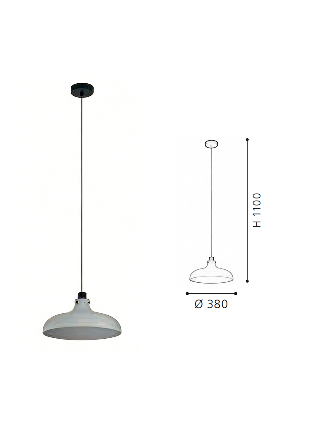 Modern Pendant Light - Understated Style, Functional Pendant Lamp for Living & Dining Spaces - Image 2