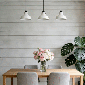 Minimalist 3-Head Hemisphere Pendant Light - Sleek Design, Functional Ceiling Lamp for Living & Dining Spaces