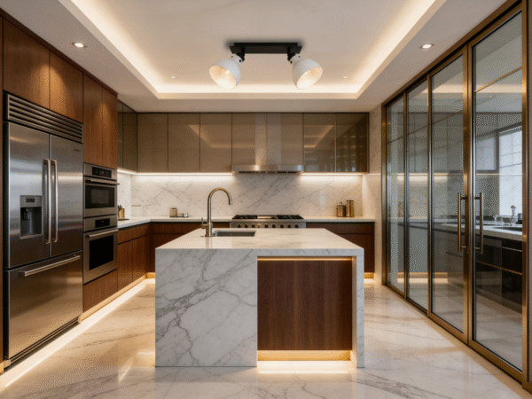 Minimalist 2-Head Black-Grey Ceiling light Functional Accent Lamp for Contemporary Rooms