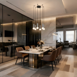 Minimalist Multi-Head Ball Pendant Light - Understated Style, Functional Ceiling Lamp for Living Areas