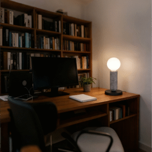 Minimalist Table Lamp  - Understated Style, Decorative Lamp for Modern Rooms
