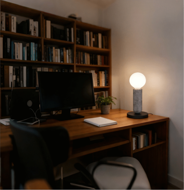 Minimalist Table Lamp  - Understated Style, Decorative Lamp for Modern Rooms