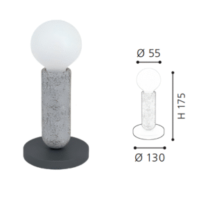 Minimalist Table Lamp  - Understated Style, Decorative Lamp for Modern Rooms - Image 2