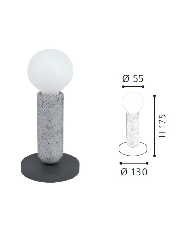 Minimalist Table Lamp  - Understated Style, Decorative Lamp for Modern Rooms