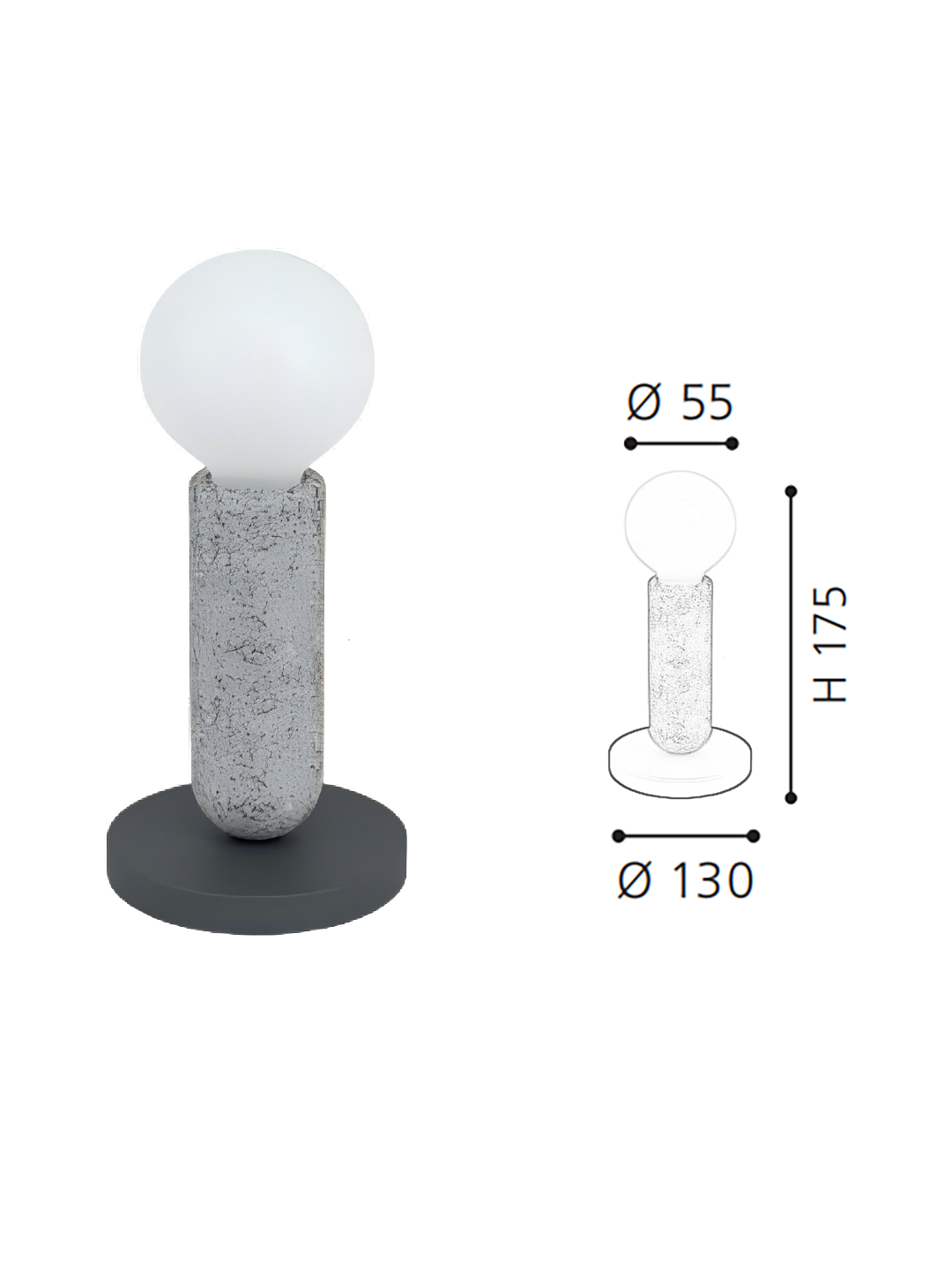 Minimalist Table Lamp  - Understated Style, Decorative Lamp for Modern Rooms - Image 2