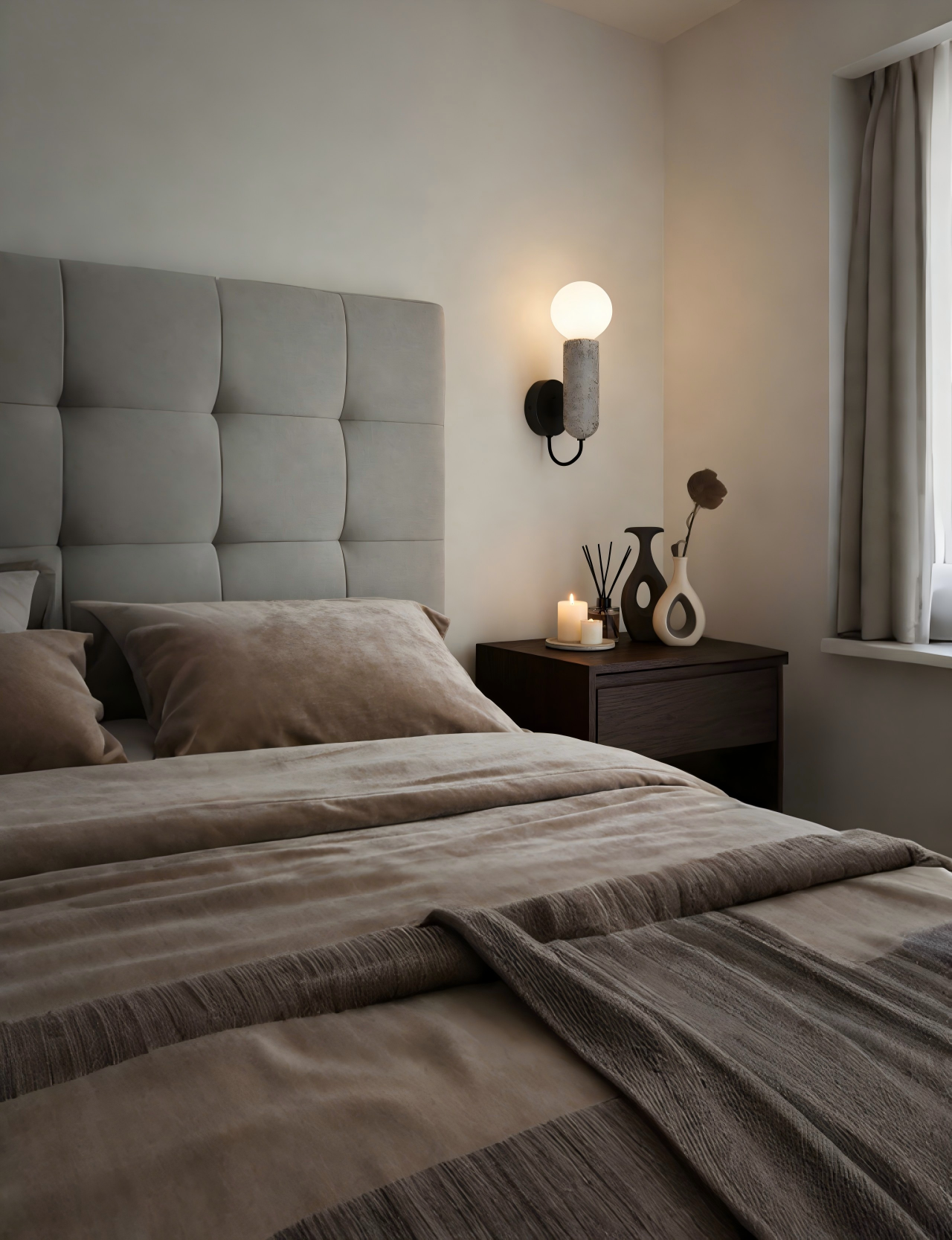 Minimalist Wall Lamp  - Understated Style, Decorative Lamp for Modern Rooms - Image 1