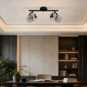 Minimalist 2-Head Natural Style  Ceiling light -  Decorative Lamp for Contemporary Rooms
