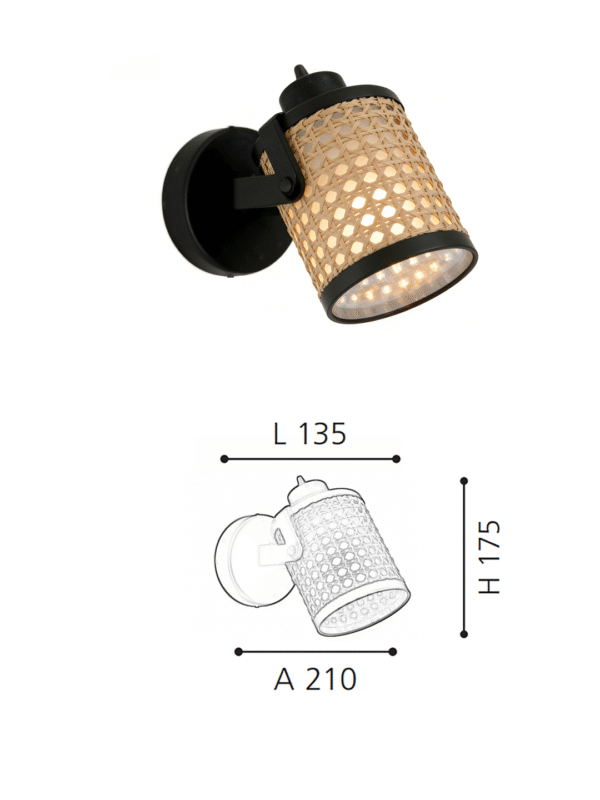 Minimalist Natural Style Wall light -  Decorative Lamp for Contemporary Rooms