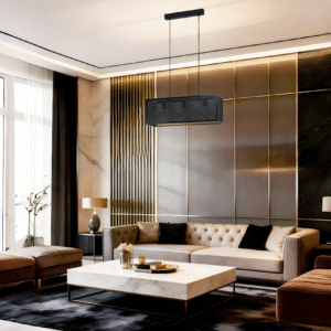 Perforated Strip Industrial Pendant Light Decorative Ceiling Lamp for  Contemporary Spaces