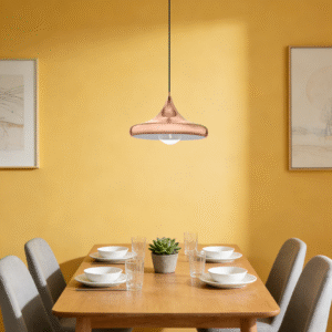Copper Steel Pendant Light